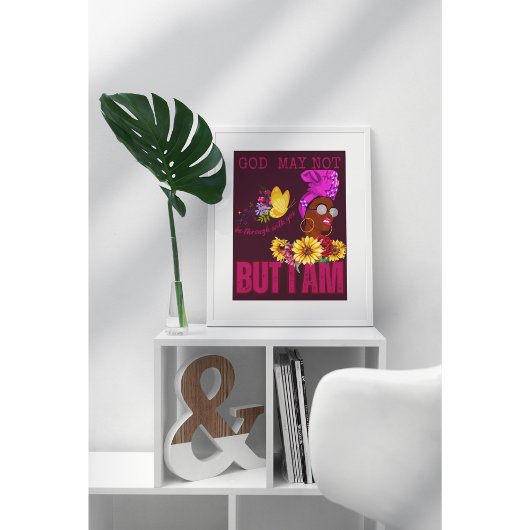 神は汝を通らず我こそは汝を通ず ポスター