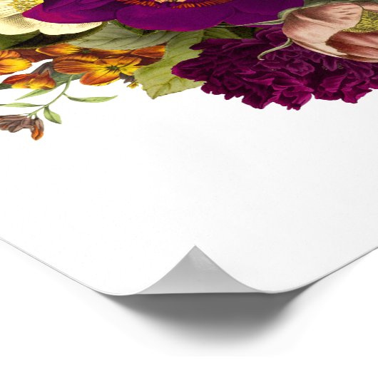 神は決して失敗しない – 女性のキリスト教信仰の聖書 ポスター (角)