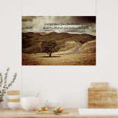 「神は決して離れお前を見捨てない」 ポスター (キッチン)