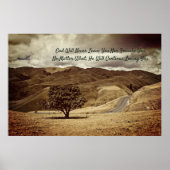 「神は決して離れお前を見捨てない」 ポスター (正面)