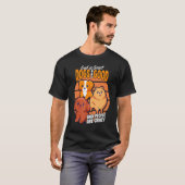 神は犬素晴らしであり、人はDであ熱狂するる Tシャツ (正面フル)