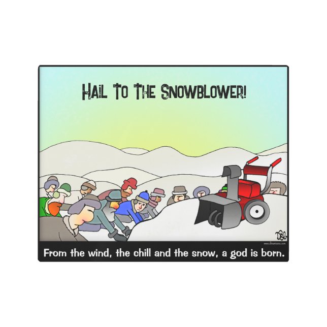 神は生まれ メタルプリント (正面)