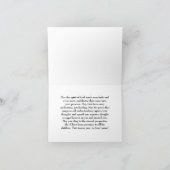 神は癒しのビジネスに折り畳まれた良いカードを取得 カード (内部)