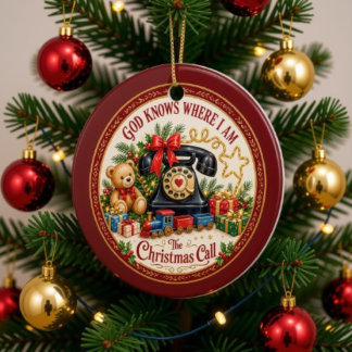 神は知っておられる クリスマス オーナメント