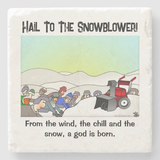 神は石のコースター生まれである ストーンコースター (正面)