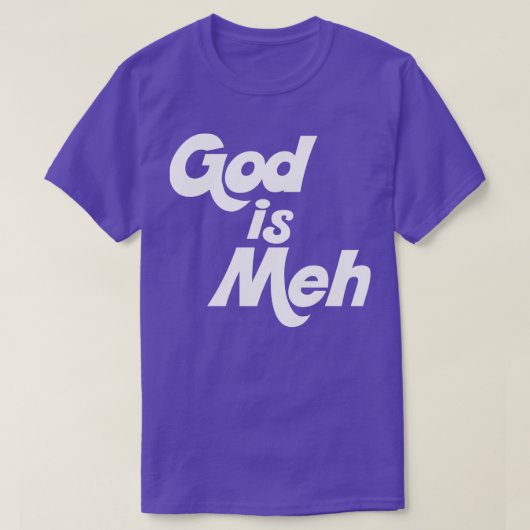 神は神である Tシャツ (デザイン正面)