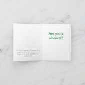 神は福音クリスマスカードを愛する シーズンカード (内部)