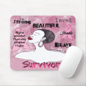 神は私が持っているあらゆる問題より素晴らしいです マウスパッド (マウス)