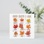 神は私が秋の収穫の落ち葉 ハルだと言っている 招待状 (スタンド正面)