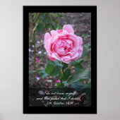 神は私が自分自身を知るべきであることを禁じる – ゲーテ引用文 ポスター (正面)