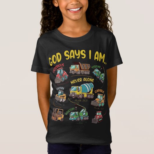 神は私が…建築信仰 Tシャツ (正面)