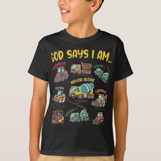 神は私が…建築信仰 Tシャツ (正面)