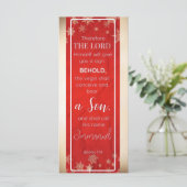 神は私たちと共にいるイザヤ7:14しおり (スタンド正面)