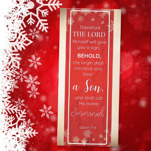 神は私たちと共にいるイザヤ7:14しおり