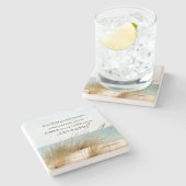 神は私たちに恐怖の霊ではなく、 ストーンコースター (横)