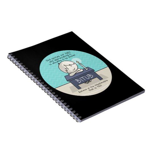 神は私たちのライトノートに点火する ノートブック (右側)