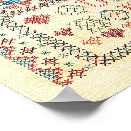 神は私たちの家のポスターを祝福 ポスター (角)