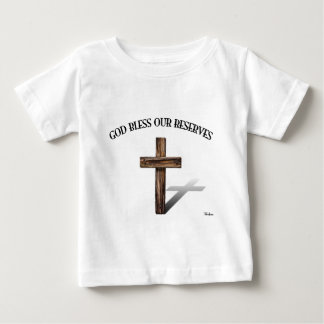 神は私たちの恵みを険しい十字架で祝福する ベビーTシャツ