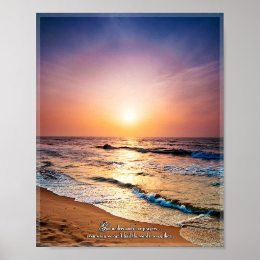 神は私たちの祈りの言葉を理解する… ポスター (正面)