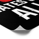 神は私たちをあらゆるイエスの信仰に憎む ポスター (角)