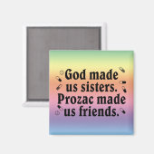 神は私たちを姉妹にした マグネット (正面/裏面)