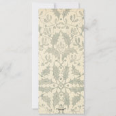 神は私たちを祝福する誰もがディケンクリスマスブックマーク シーズンカード (裏面)