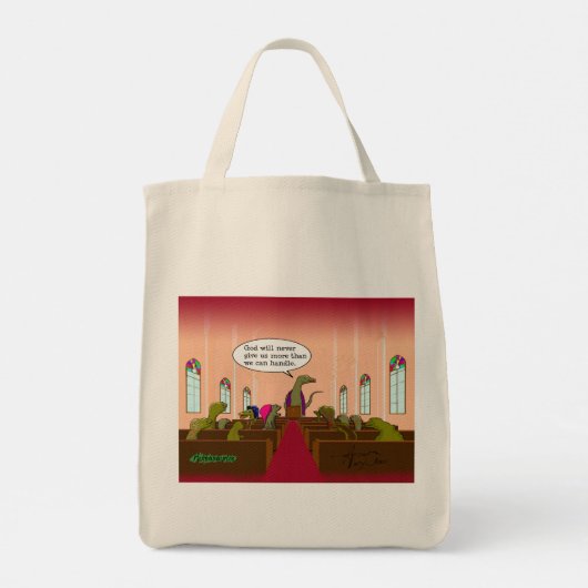 神は私たち与えが私たちがトートBaを扱うことができるより多くはない トートバッグ (裏面)