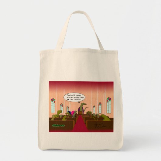 神は私たち与えが私たちがトートBaを扱うことができるより多くはない トートバッグ (正面)