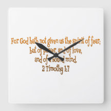 神は私たち与えに恐怖の精神を持たない