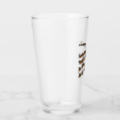 神は私たち与えに恐怖の精神を持たない タンブラーグラス (右)