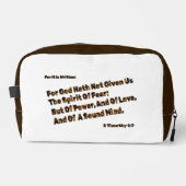 神は私たち与えに恐怖の精神を持たない ドップキット (正面)