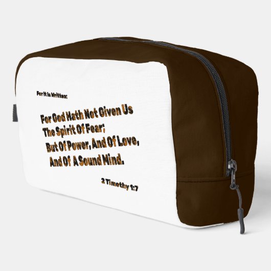 神は私たち与えに恐怖の精神を持たない ドップキット (右コーナー)