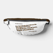 神は私たち与えに恐怖の精神を持たない ファニーパック (レイダウン)