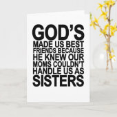 神は私たち最高のを友達にした…PNG カード (黄色い花)