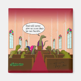 神は私た与えちが手に負えないほど マグネット