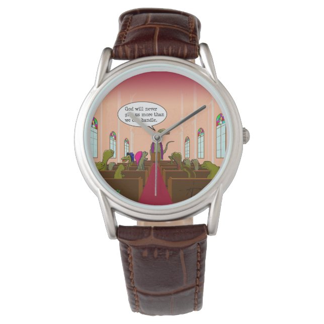 神は私た与えちが手に負えないほど 腕時計 (正面)