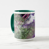 神は私と共に偉大な戦士のように マグカップ (正面左)