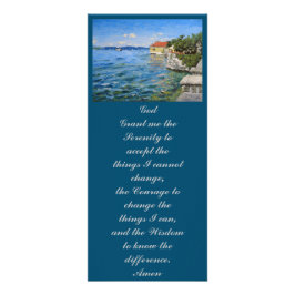 神は私に穏やかさを与えて物事を受け入れる ラックカード