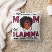 神は私に2つのタイトルを与えた母とグラマ クッション (ブランケット)