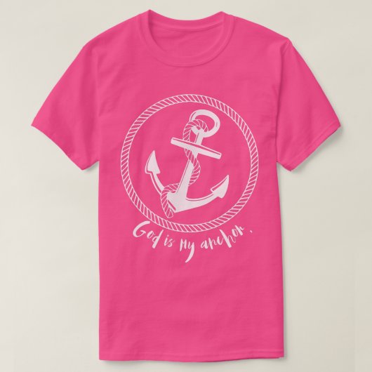 神は私のいかり感動的航海の Tシャツ (デザイン正面)