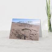 神は私のハートバプテスマのカードを見た カード (正面)