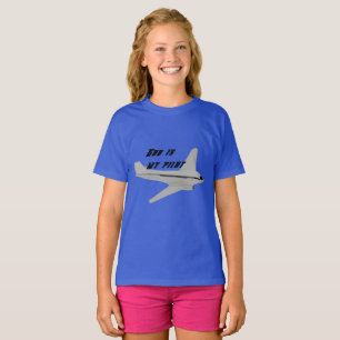 神は私のパイロットの子供 Tシャツ