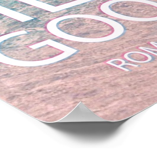 神は私の壁のポスターを愛している ポスター (角)