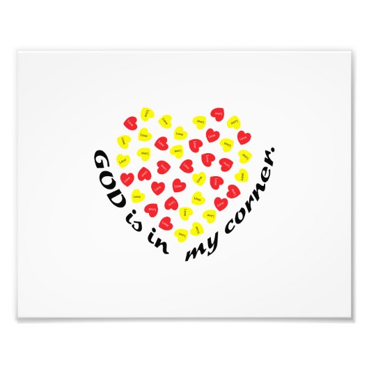 神は私の片隅にいる。 フォトプリント            (正面)