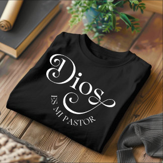 神は私の牧者 キリスト教 スペイン語 Tシャツ