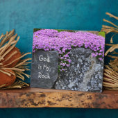 神は私の磐 フォトプラーク (側面)