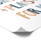 神は私の素晴らしポスターを計画している ポスター (角)