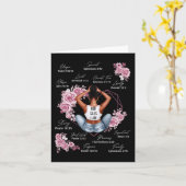 神は私はメラニン黒人歴史月間アフリカ人であると言う カード (黄色い花)