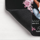 神は私はメラニン黒人歴史月間アフリカ人であると言う マウスパッド (コーナー)