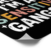 神は私は敏感なギャング、敏感な集団 ポスター (角)